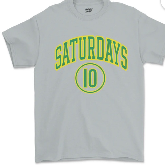 Saturdays New York City Other - SATURDAYS NYC Football ATHLETICS T-SHIRT Men’s Size Large Heavyweight NYC Soccer